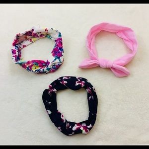 BEAUTIFUL SET OF 3 HEADBANDS